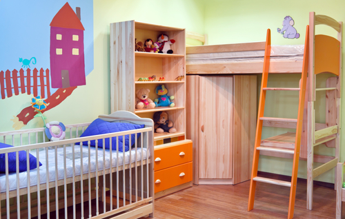 Boys Room Idea 22 - Bunk Bed Set in Vivid Color
