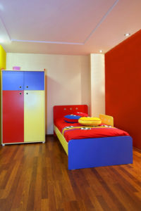 Colorful child bedroom
