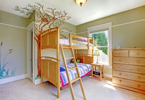 Girls Bedroom Idea 2 – Touch of Nature_Loft Bed 1
