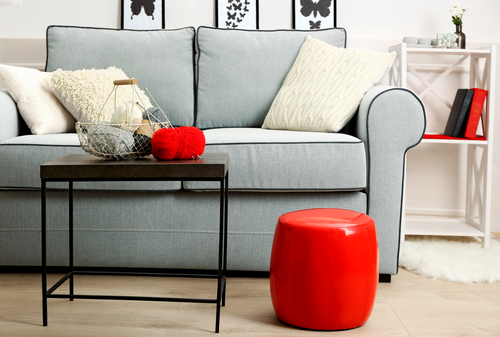 Colorful Furniture for Small Living Room